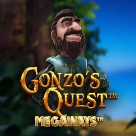 Logo of Gonzo's Quest Megaways from Red Tiger Gaming at Oscar Spin Casino